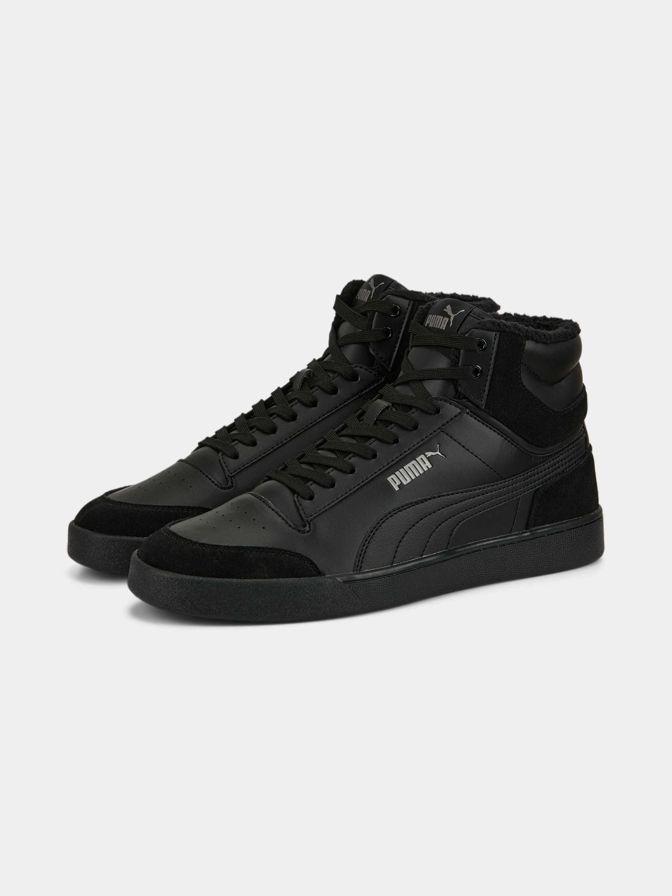 Кеды PUMA Shuffle Mid Fur модель 387609 Кеды PUMA Shuffle Mid Fur модель 387609 Фото