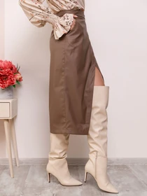 Юбки ISSA Plus модель 11278_beige Фото