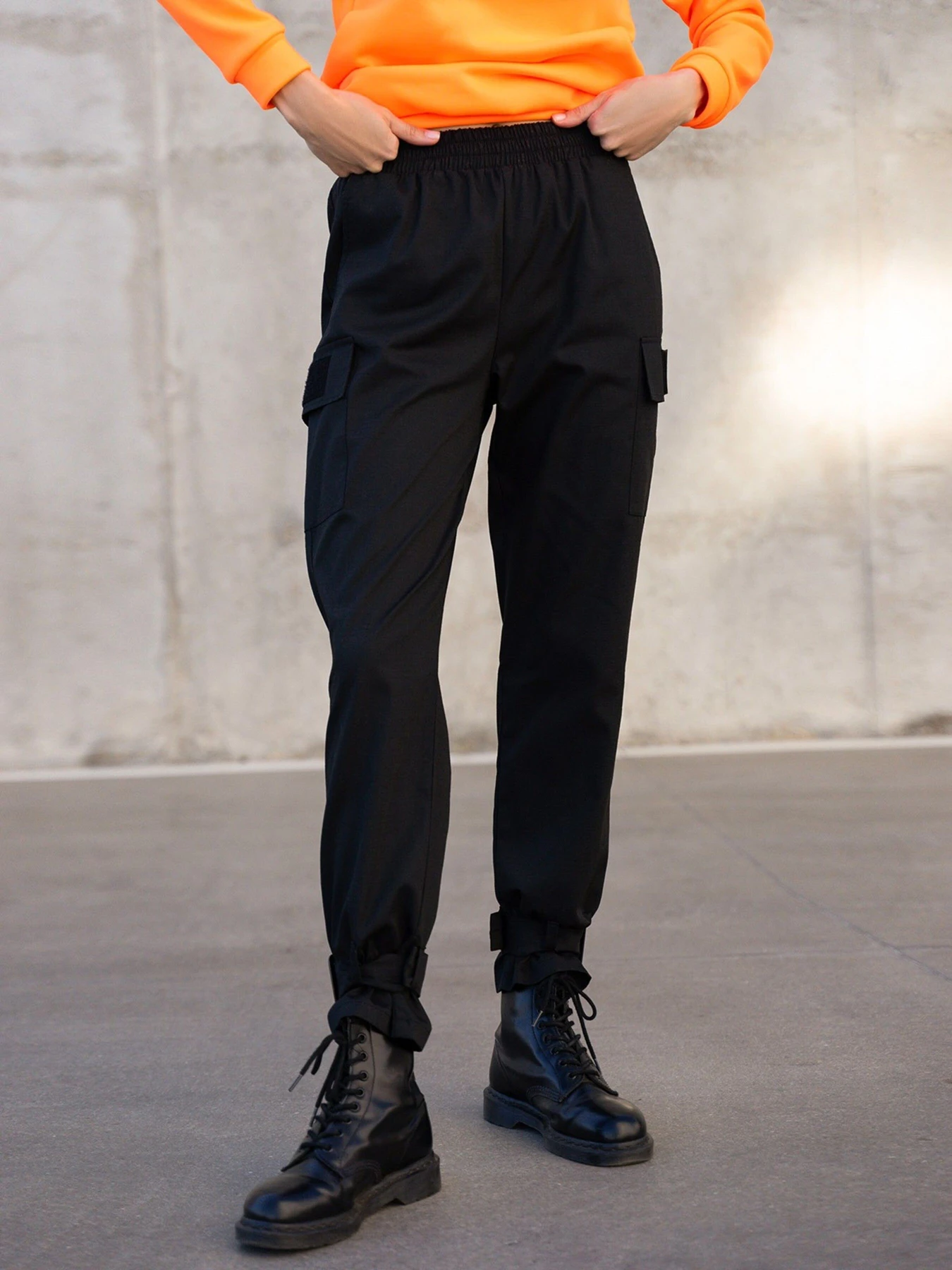 Брюки ISSA Plus модель 13590_black Брюки ISSA Plus модель 13590_black Фото
