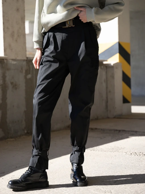 Брюки ISSA Plus модель 13598_black Фото