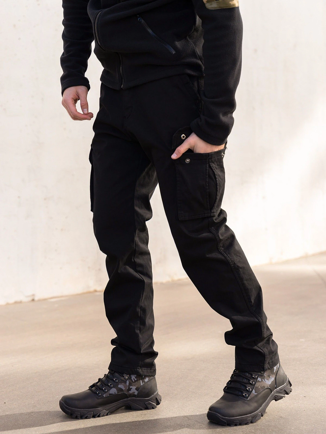 Брюки ISSA Plus модель GN-477_black Брюки ISSA Plus модель GN-477_black Фото