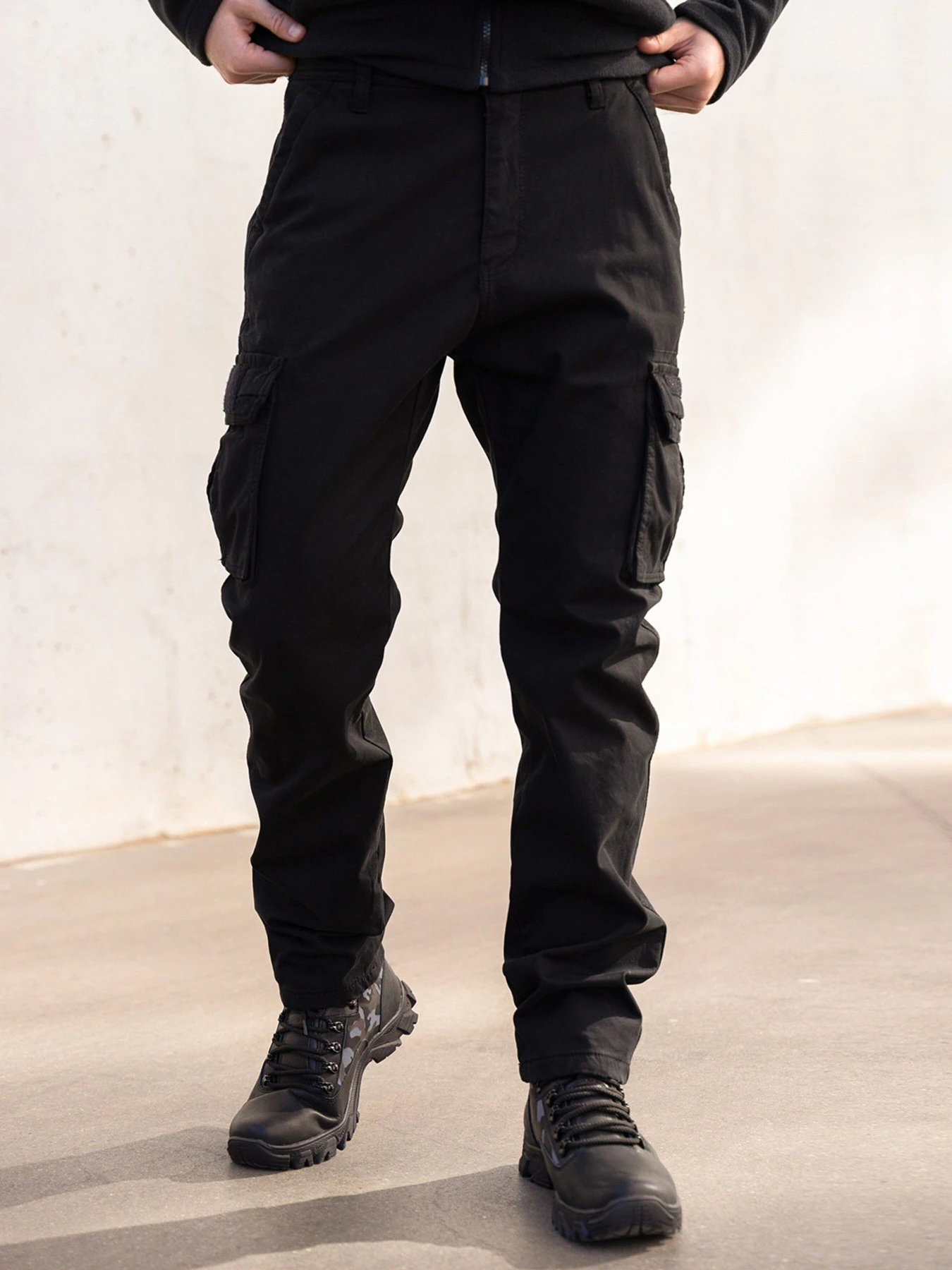 Брюки ISSA Plus модель GN-477_black Брюки ISSA Plus модель GN-477_black Фото