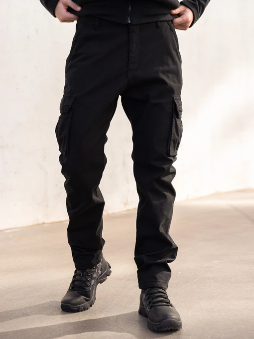 Брюки ISSA Plus модель GN-477_black Фото