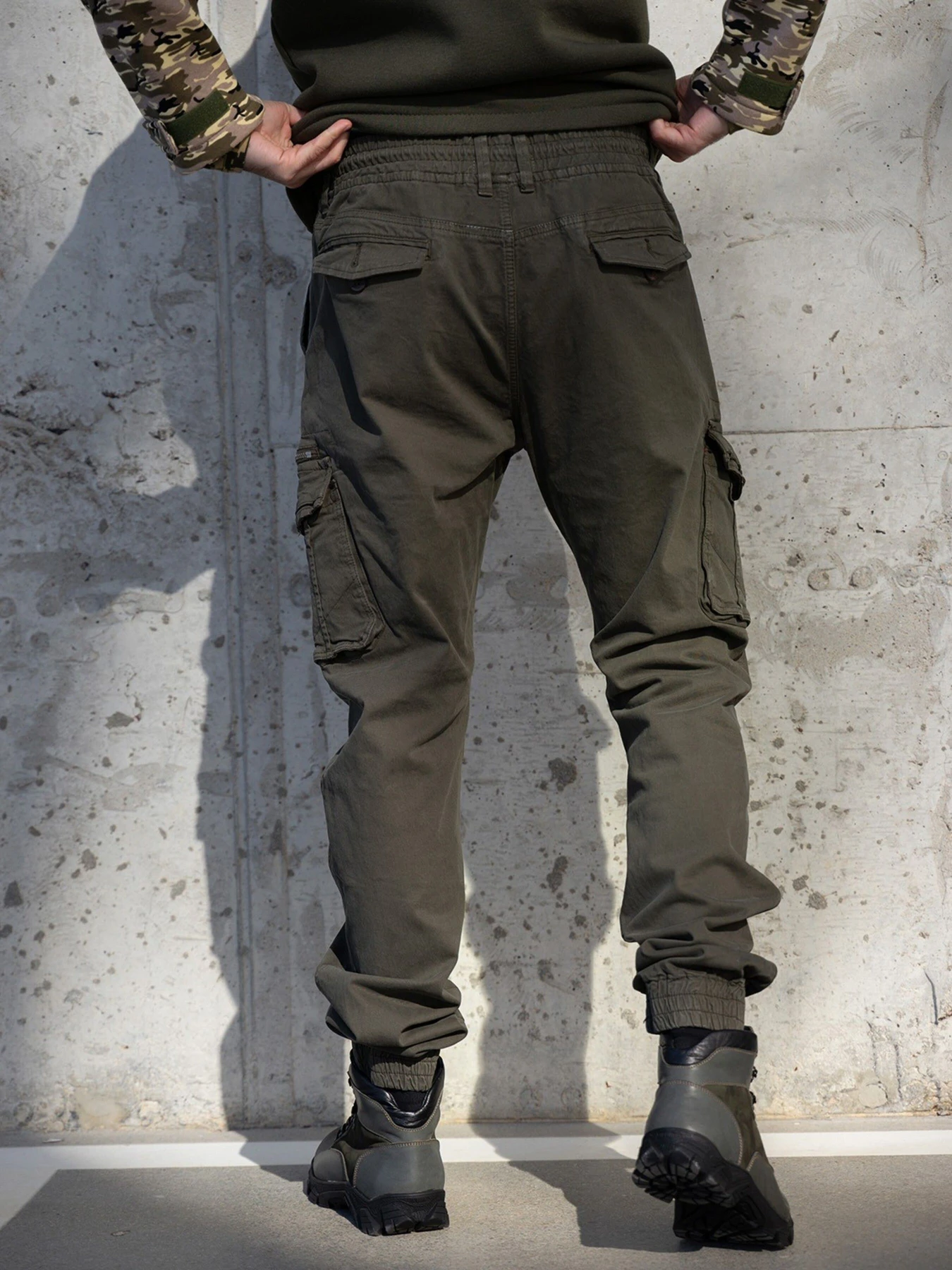 Брюки ISSA Plus модель GN-478_khaki Брюки ISSA Plus модель GN-478_khaki Фото