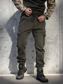 Брюки ISSA Plus модель GN-478_khaki Фото