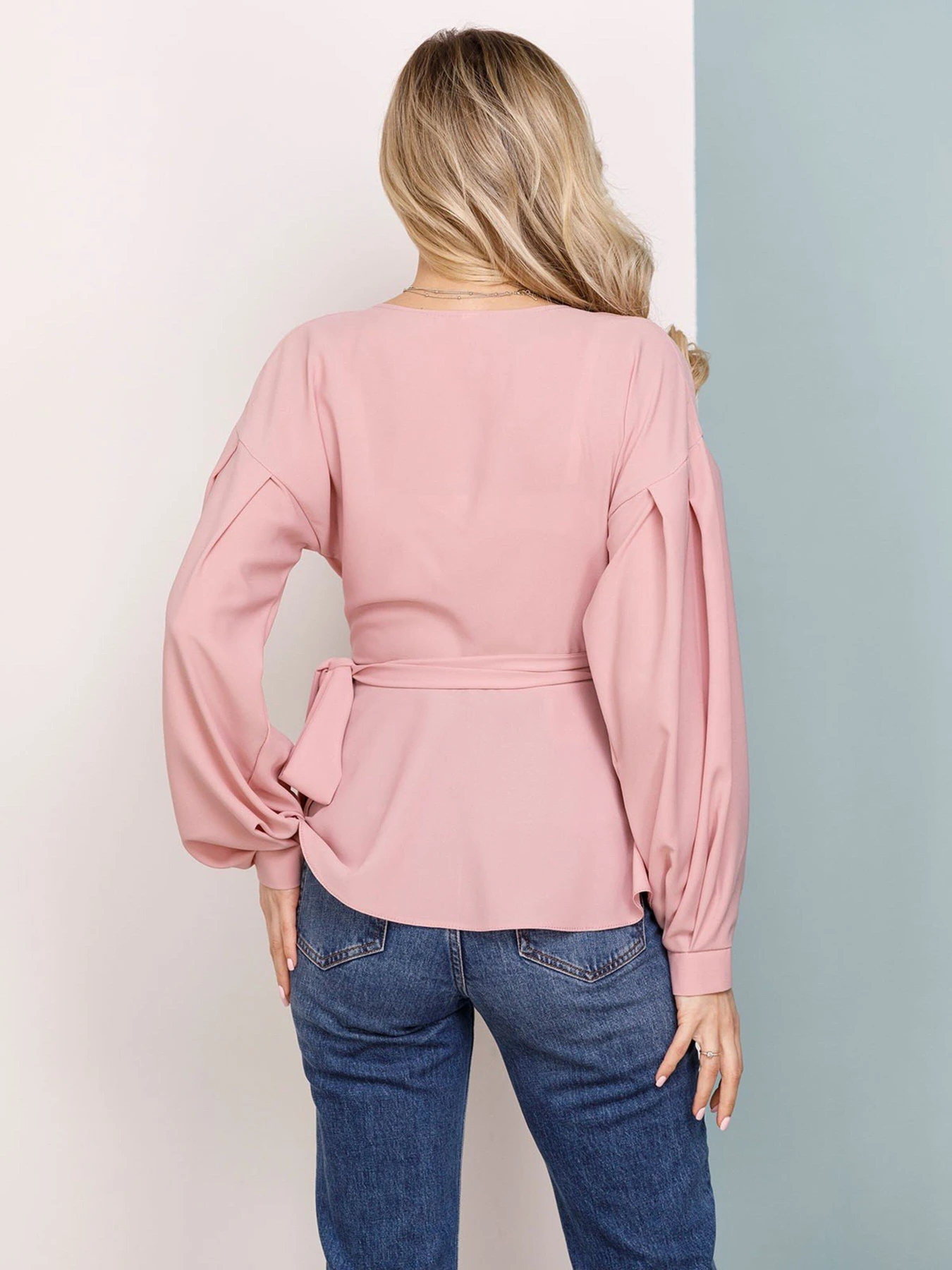 Рубашки ISSA Plus модель SA-160_pink Фото