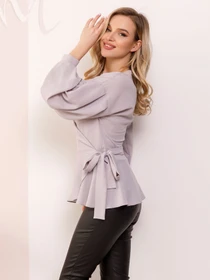 Сорочки ISSA Plus модель SA-160_grey Фото