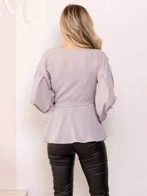 Сорочки ISSA Plus модель SA-160_grey Фото