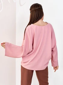 Сорочки ISSA Plus модель SA-176_pink Фото