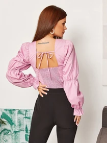 Рубашки ISSA Plus модель SA-279_lilac Фото