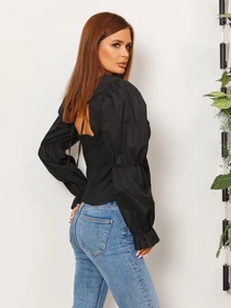 Рубашки ISSA Plus модель SA-279_black Фото