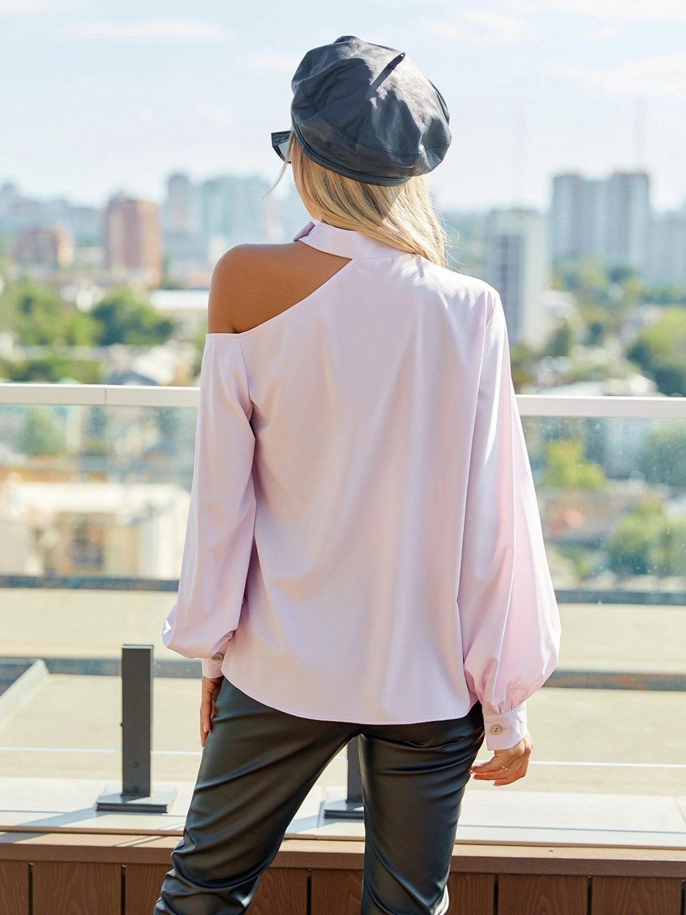 Сорочки ISSA Plus модель SA-285_lilac Сорочки ISSA Plus модель SA-285_lilac Фото