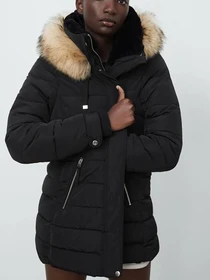 Куртки и дубленки ZARA модель 64967 Фото