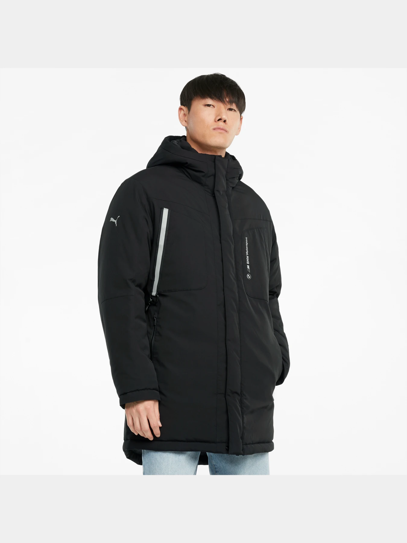Куртки и дубленки PUMA Bmw Mms Padded Jacket модель 531135 Куртки и дубленки PUMA Bmw Mms Padded Jacket модель 531135 Фото