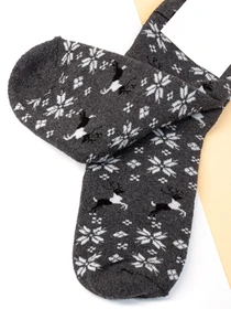 Носки и гольфы ISSA Plus модель NS-152_darkgray Фото