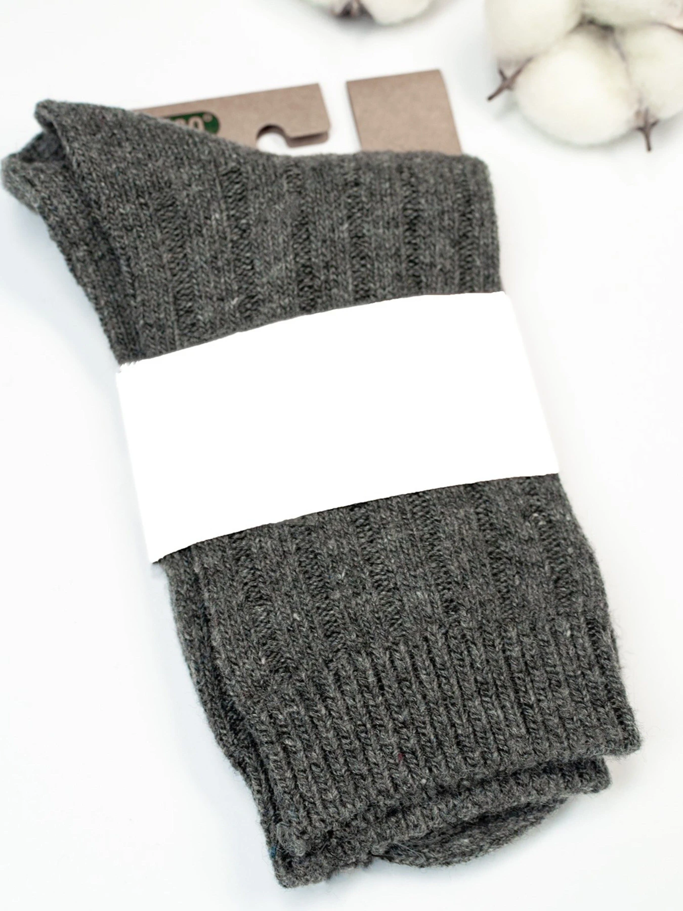 Шкарпетки та гольфи ISSA Plus модель NS-159_darkgray Фото