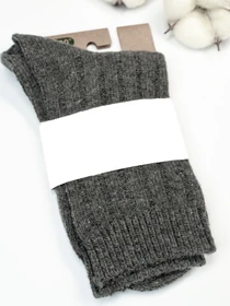 Шкарпетки та гольфи ISSA Plus модель NS-159_darkgray Фото
