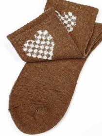Шкарпетки та гольфи ISSA Plus модель NS-160_brown Фото