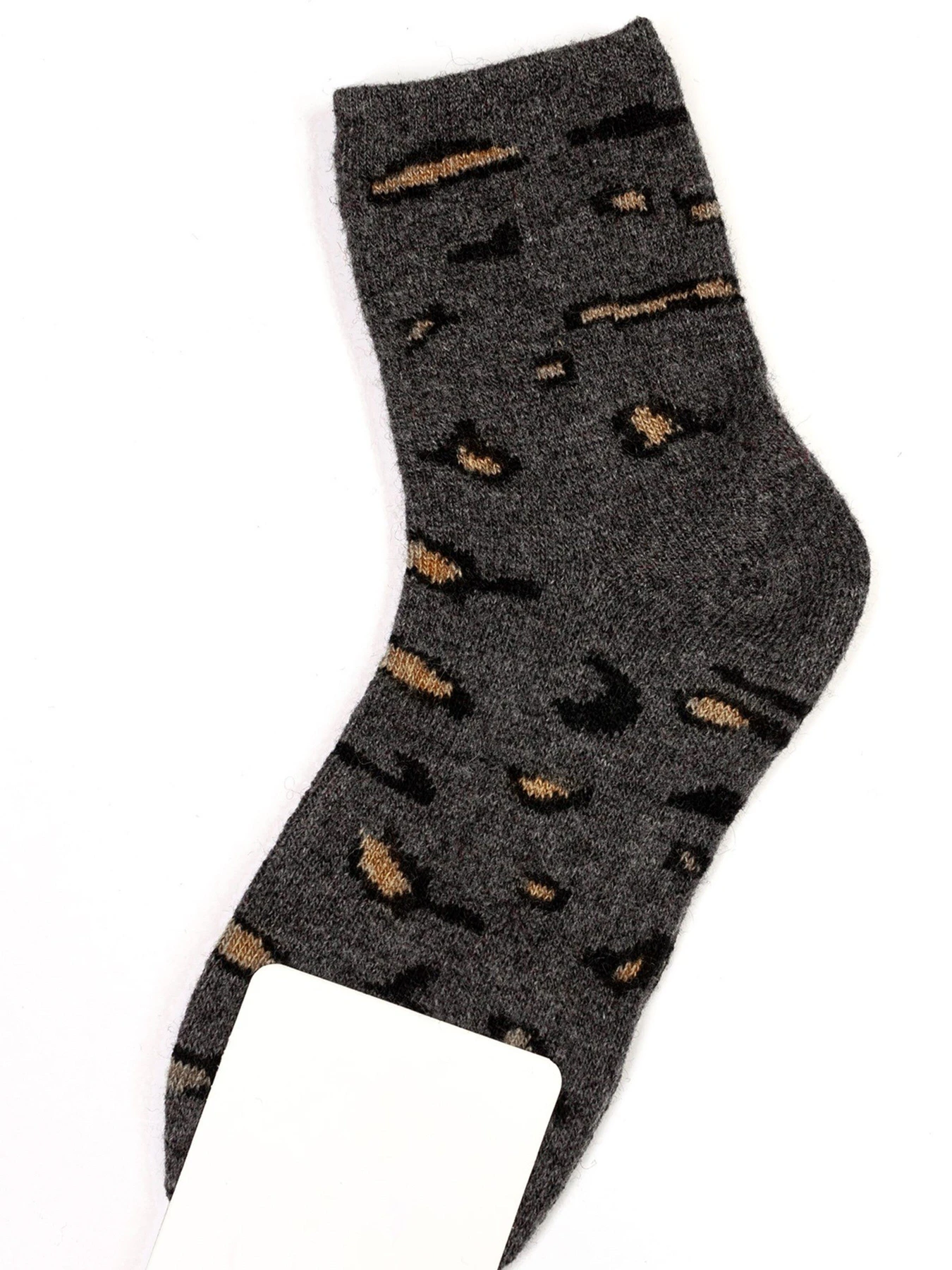 Носки и гольфы ISSA Plus модель NS-161_darkgray Фото