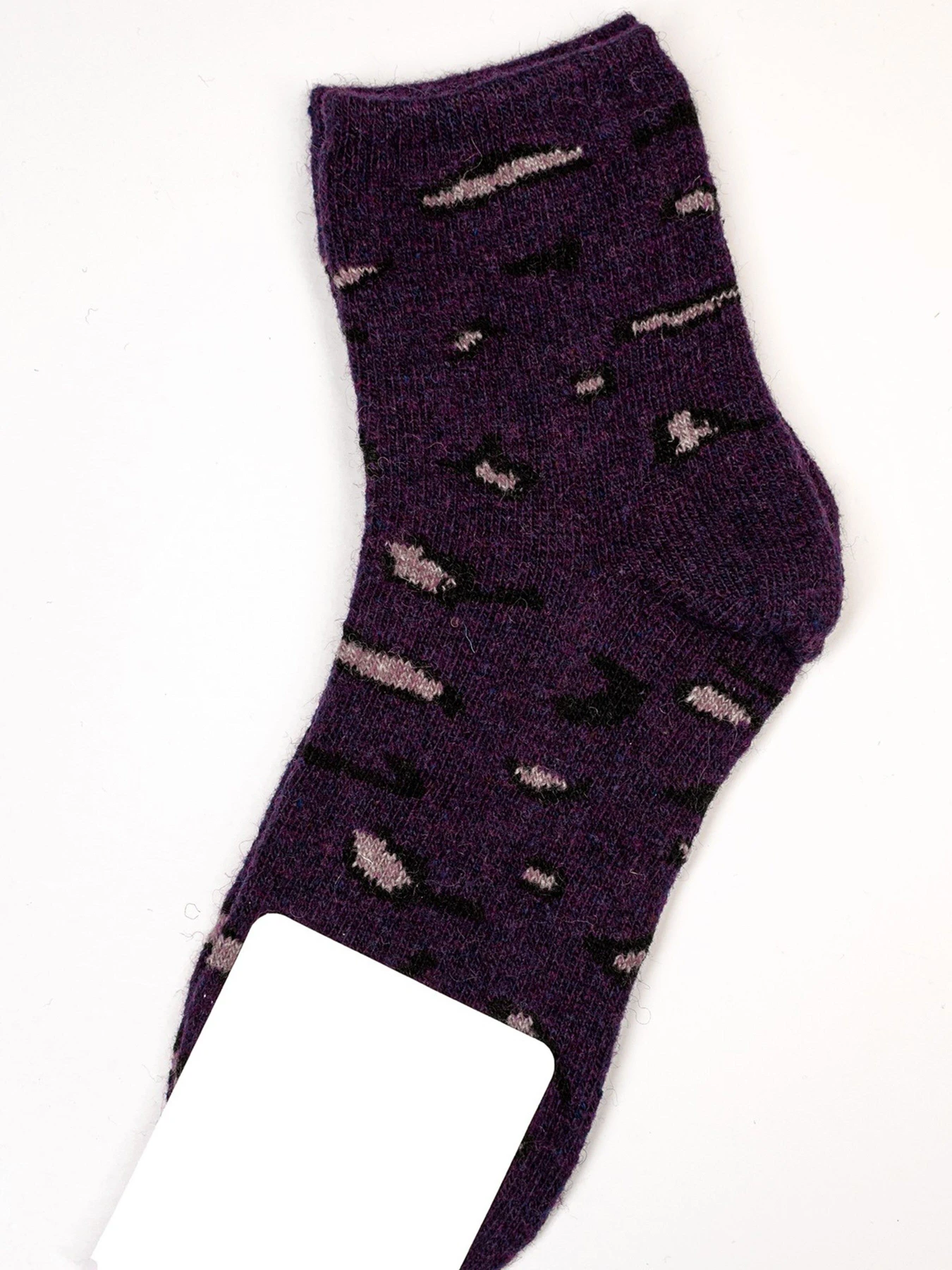 Носки и гольфы ISSA Plus модель NS-161_purple Фото