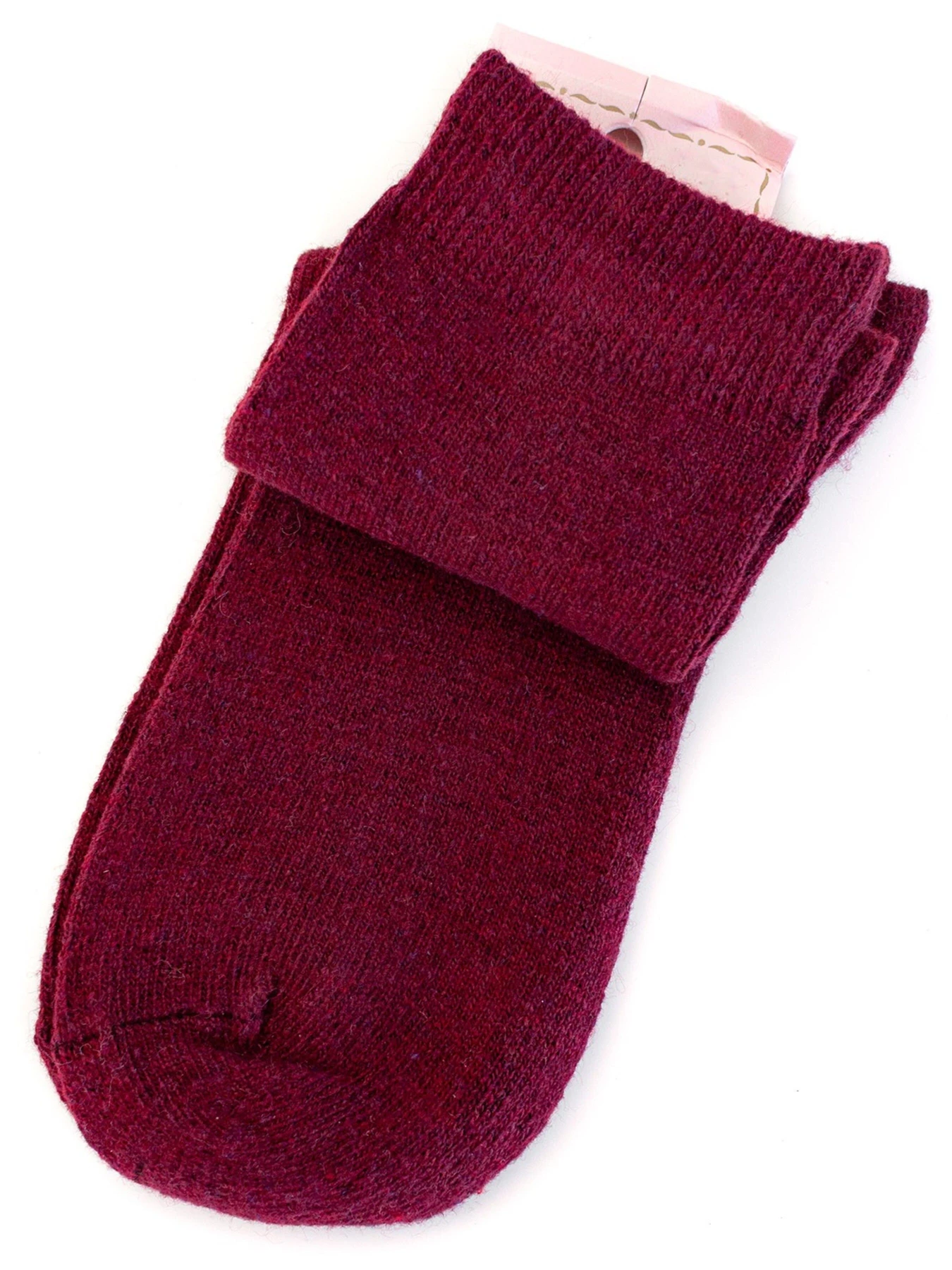 Шкарпетки та гольфи ISSA Plus модель NS-164_burgundy Фото
