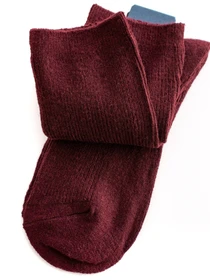 Носки и гольфы ISSA Plus модель NS-167_burgundy Фото