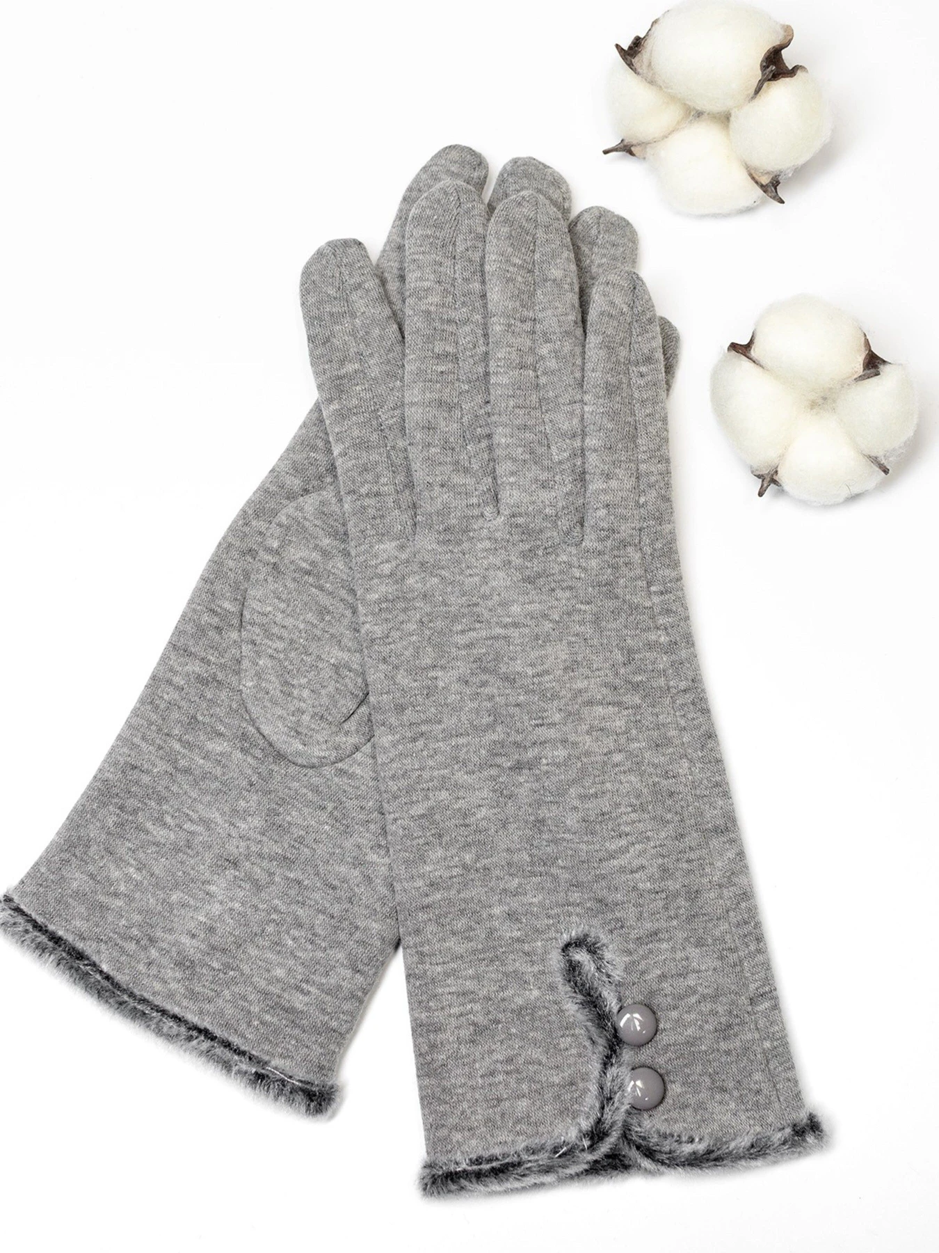 Перчатки и варежки ISSA Plus модель PE-05_grey Фото
