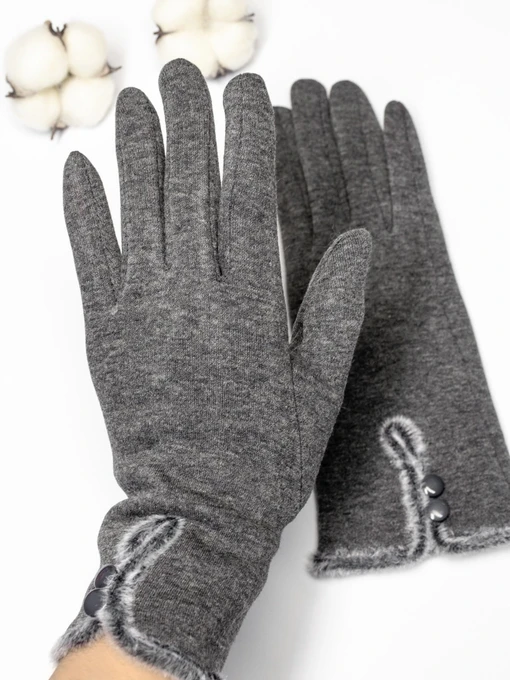 Рукавиці та рукавички ISSA Plus модель PE-05_darkgray Фото