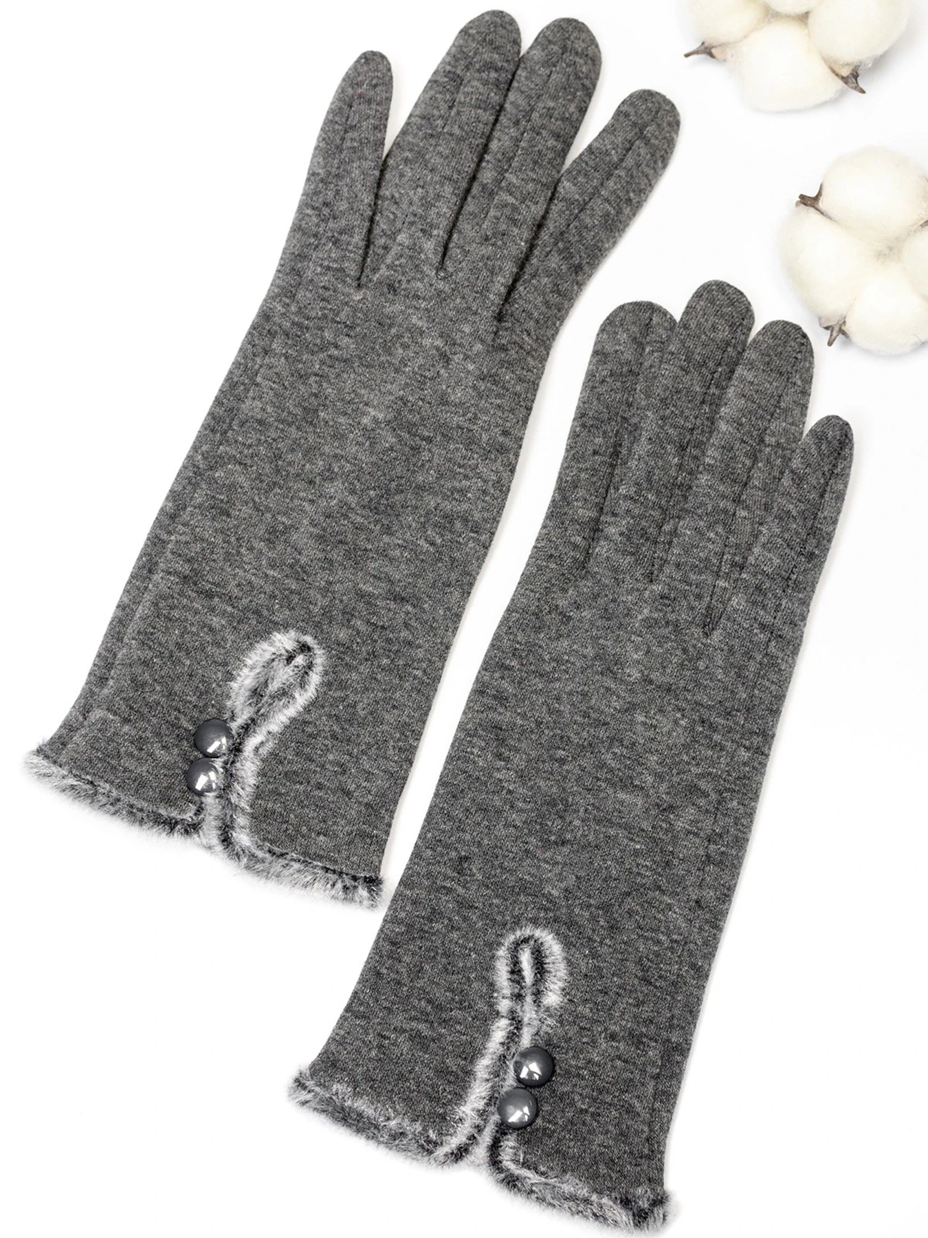 Перчатки и варежки ISSA Plus модель PE-14_darkgray Фото