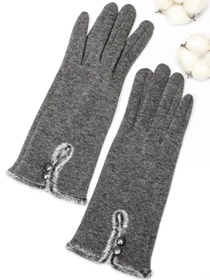 Перчатки и варежки ISSA Plus модель PE-14_darkgray Фото