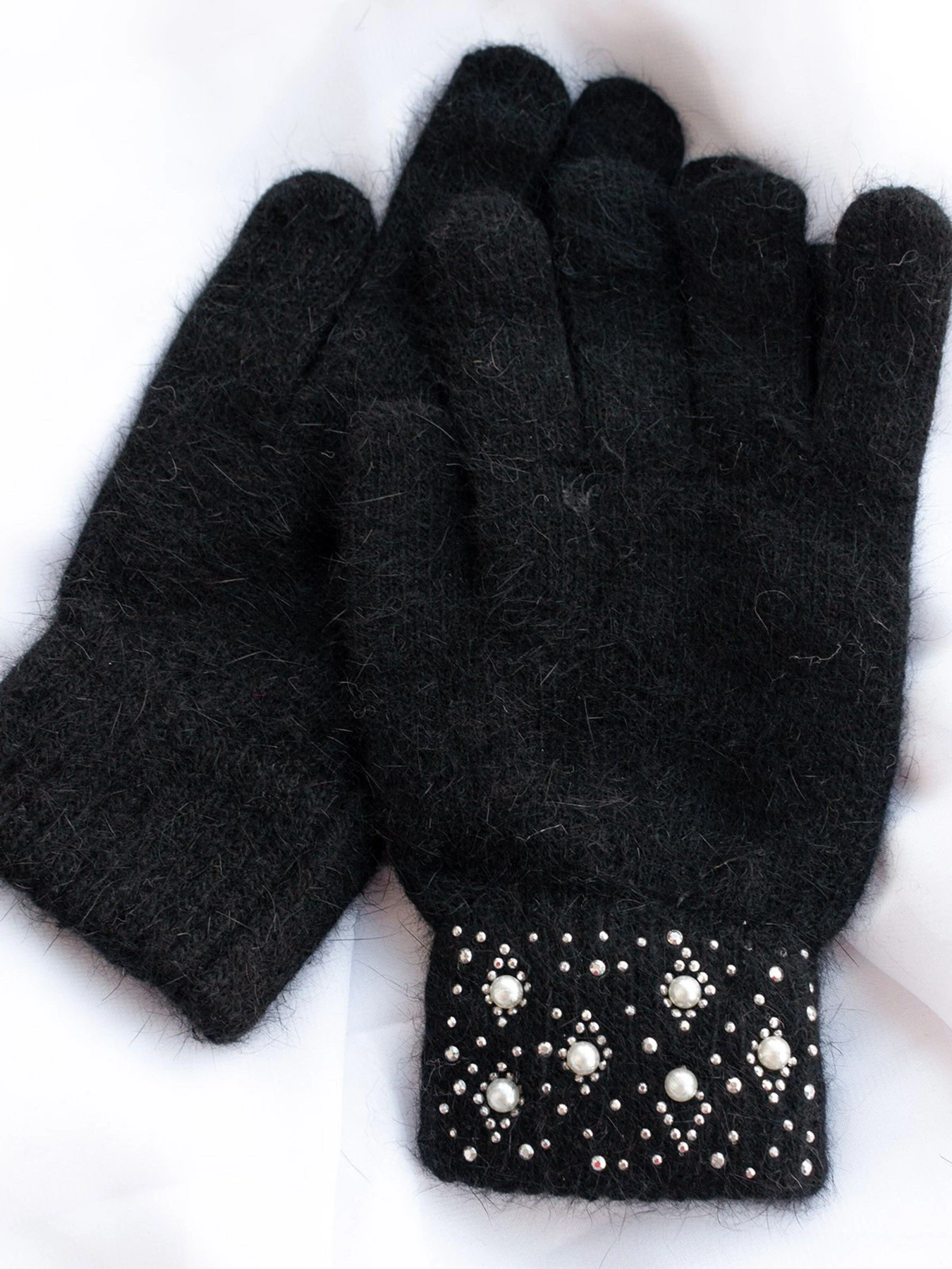 Перчатки и варежки ISSA Plus модель PE-14_black Фото