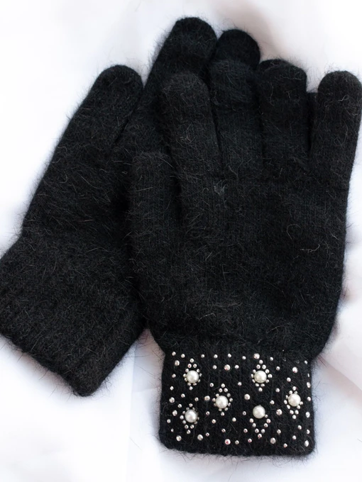 Перчатки и варежки ISSA Plus модель PE-14_black Фото