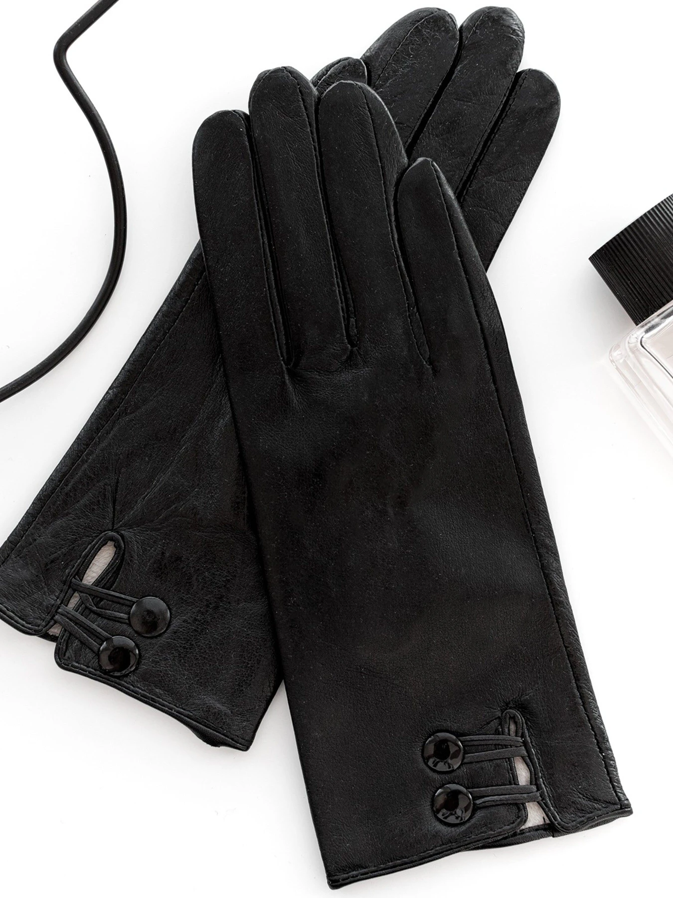 Перчатки и варежки ISSA Plus модель PE-16_black Фото