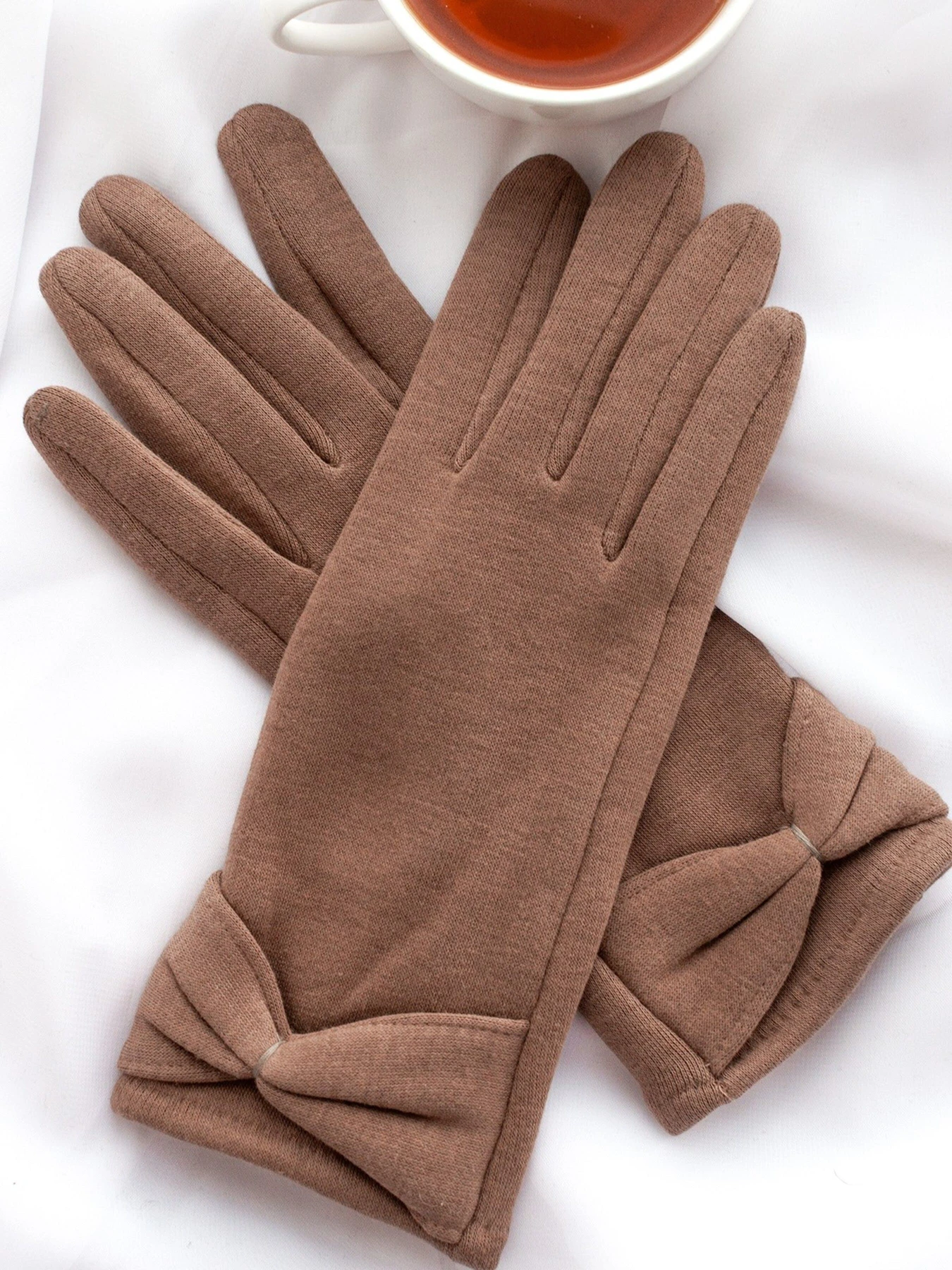 Перчатки и варежки ISSA Plus модель PE-18_brown Фото