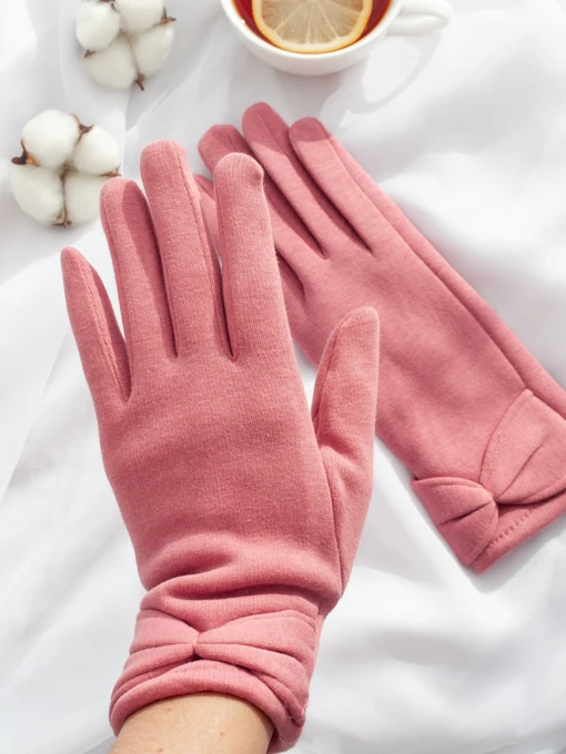 Рукавиці та рукавички ISSA Plus модель PE-18_pink Фото