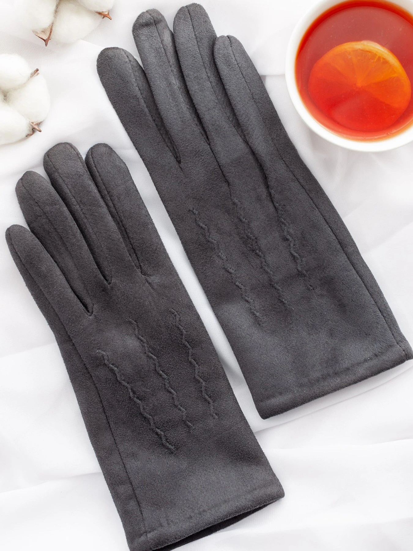 Перчатки и варежки ISSA Plus модель PE-19_darkgray Фото