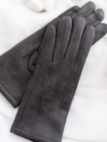 Перчатки и варежки ISSA Plus модель PE-19_darkgray Фото