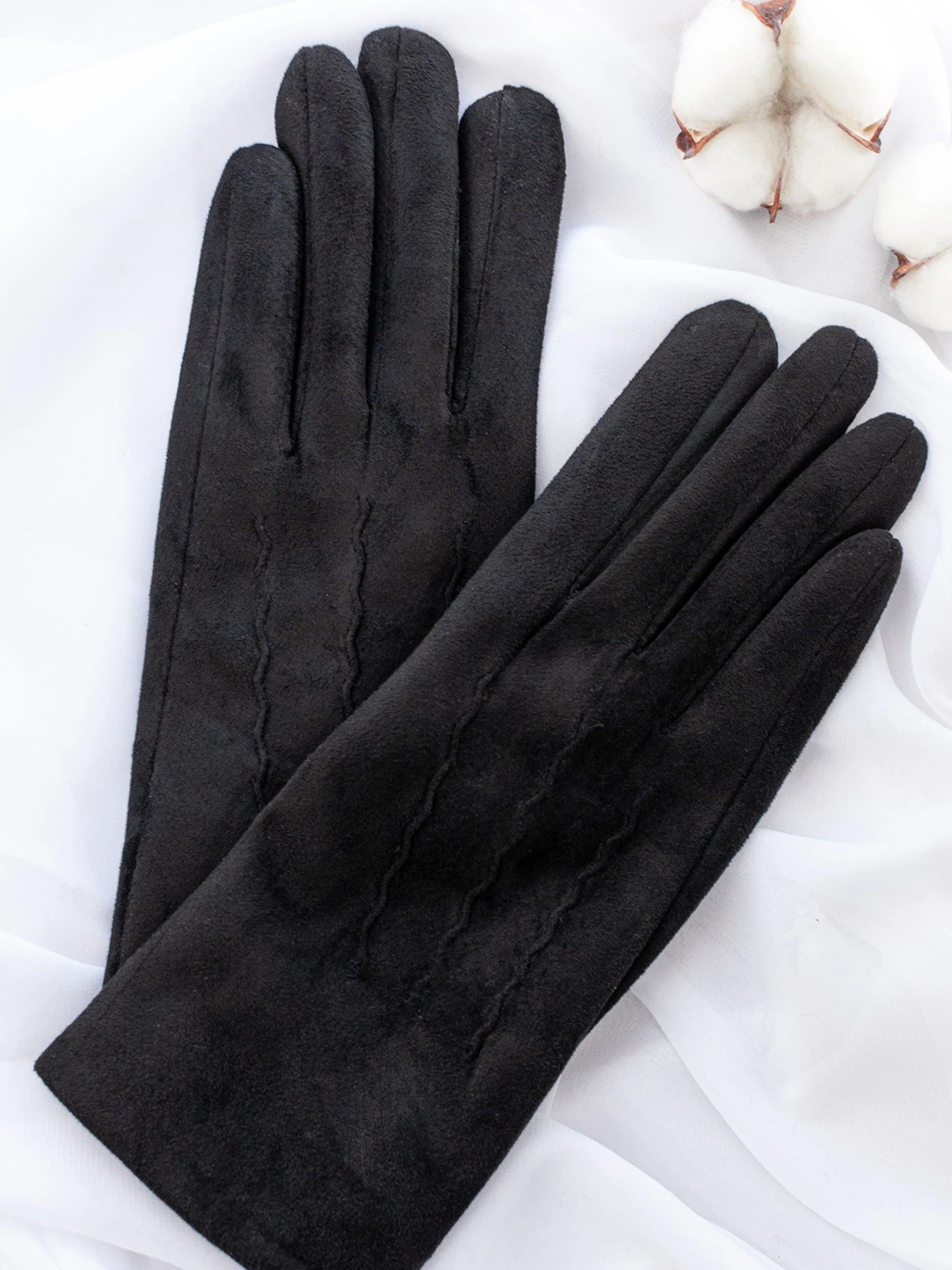 Перчатки и варежки ISSA Plus модель PE-19_black Фото