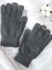 Перчатки и варежки ISSA Plus модель PE-21_darkgray Фото
