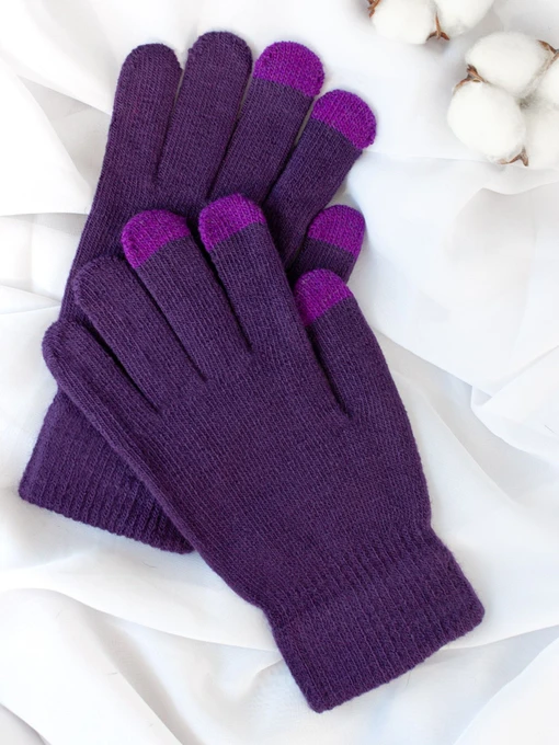 Рукавиці та рукавички ISSA Plus модель PE-21_purple Фото