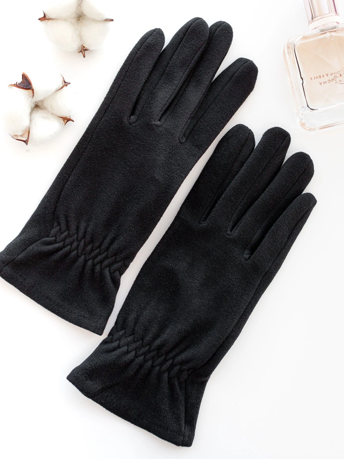 Перчатки и варежки ISSA Plus модель PE-23_black Фото