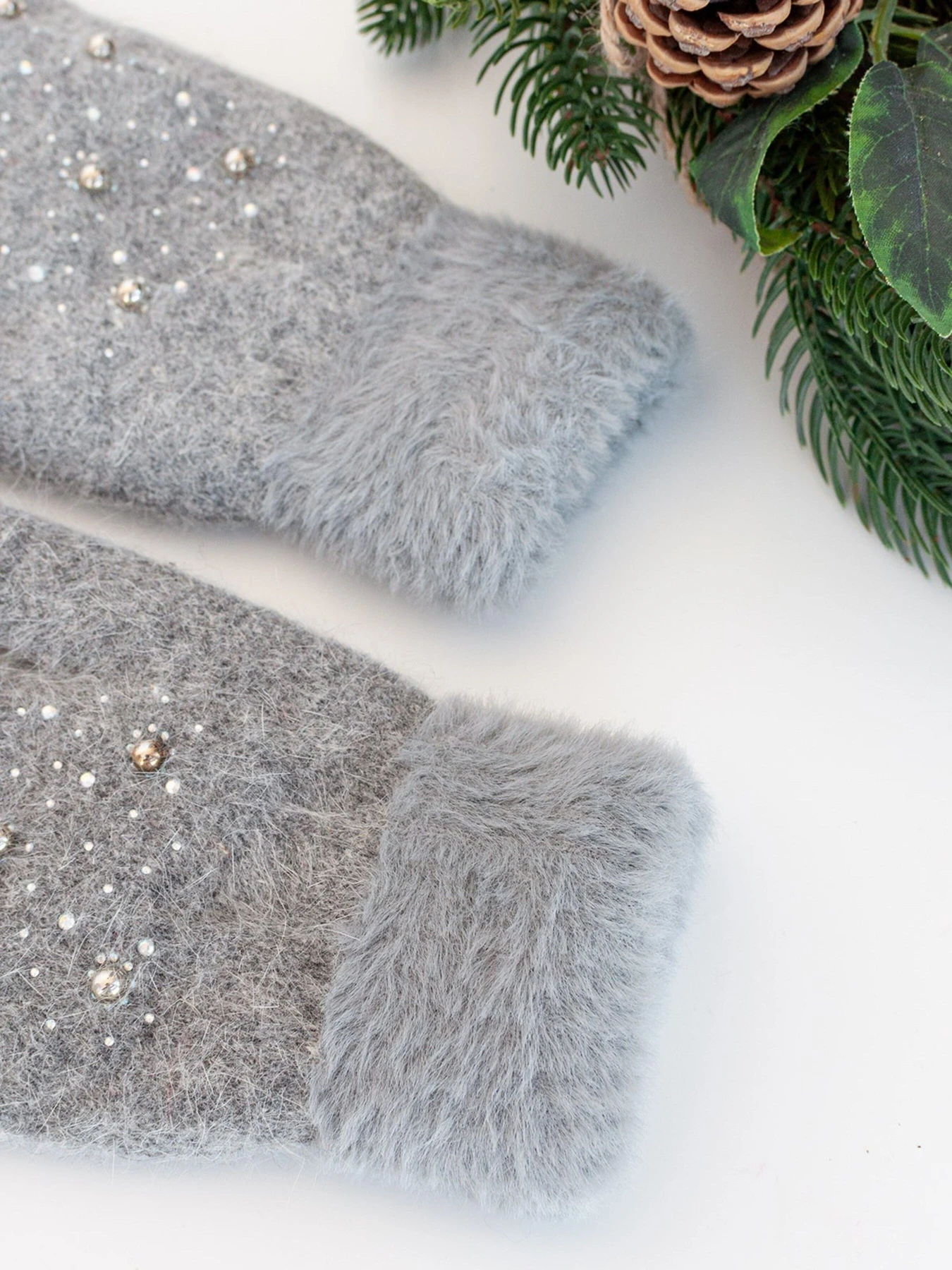 Перчатки и варежки ISSA Plus модель PE-24_darkgray Фото