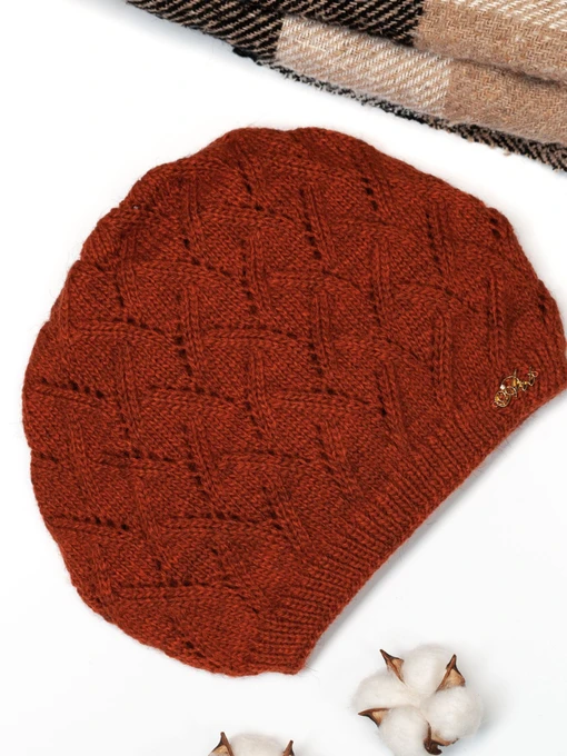 Шапки и кепки ISSA Plus модель SH-14_terracotta Фото
