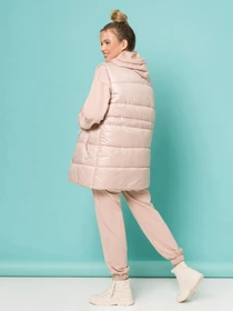 Куртки та дублянки ISSA Plus модель SA-337_beige. Фото