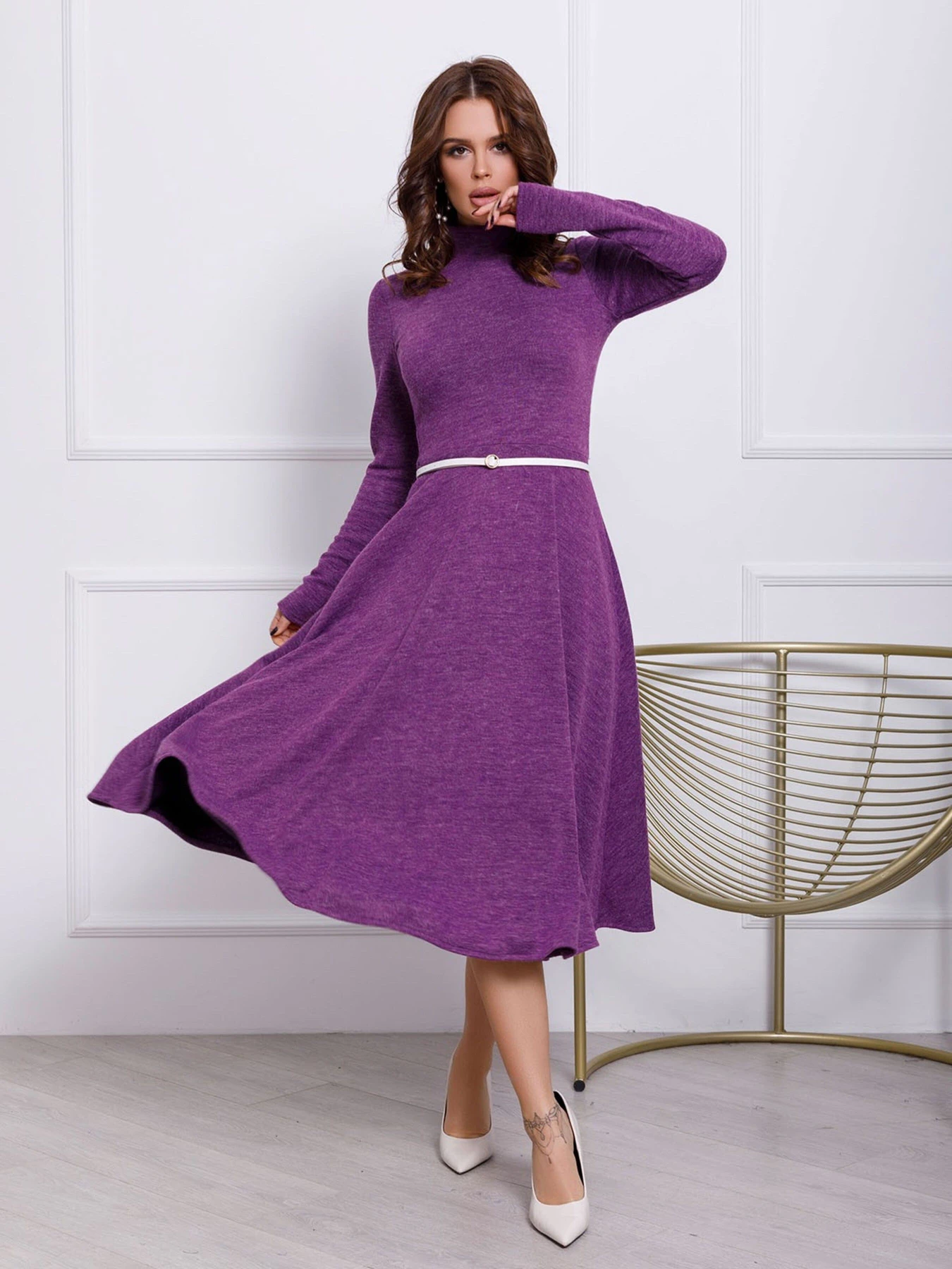 Сукні ISSA Plus модель 12352_lilac Сукні ISSA Plus модель 12352_lilac Фото