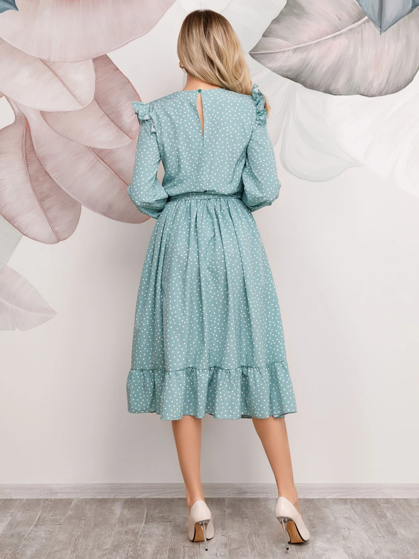 Сукні ISSA Plus модель 12198_mint Фото