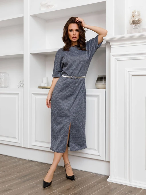 Сукні ISSA Plus модель 12311_grey Фото