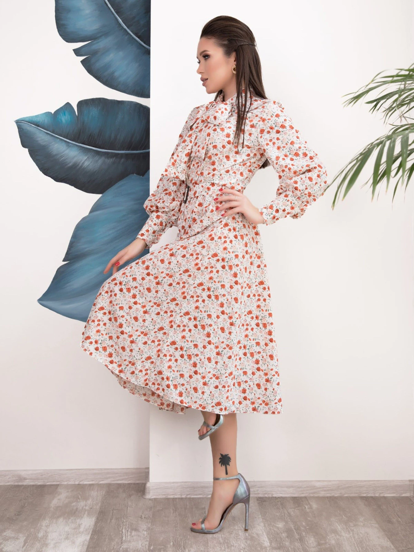 Сукні ISSA Plus модель 12540_multicolor Фото