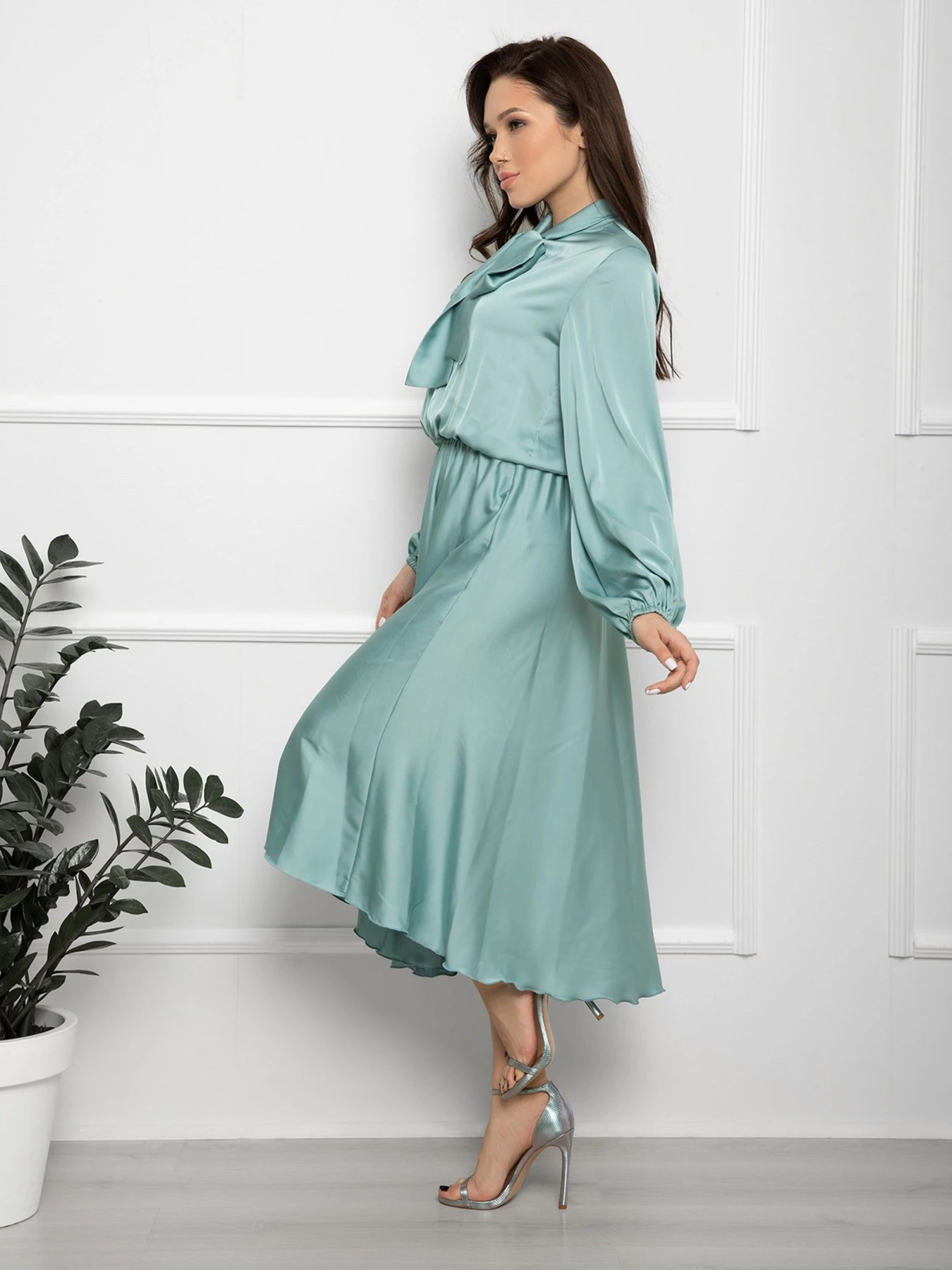 Платья ISSA Plus модель 12380_turquoise Платья ISSA Plus модель 12380_turquoise Фото