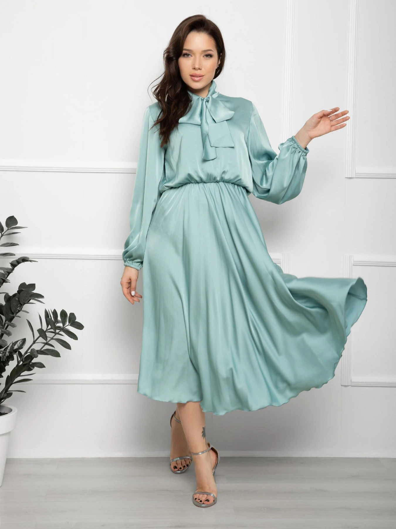 Платья ISSA Plus модель 12380_turquoise Платья ISSA Plus модель 12380_turquoise Фото